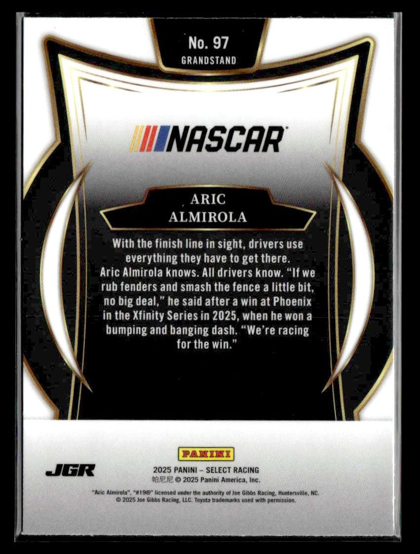 2025 Panini Select #97 Aric Almirola