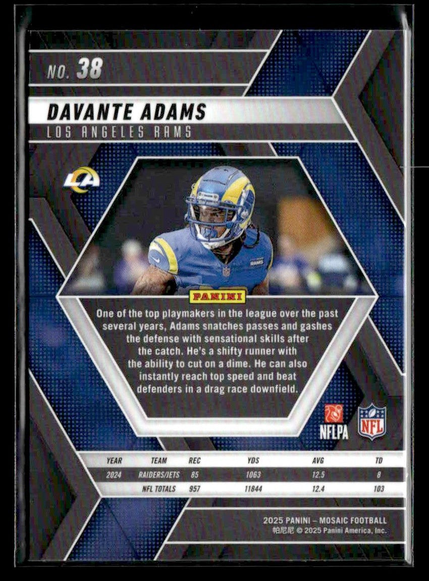 2025 Panini Mosaic #38 Davante Adams