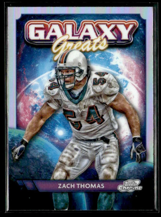 2024 Topps Chrome Cosmic #GG-32 Zach Thomas Galaxy Greats