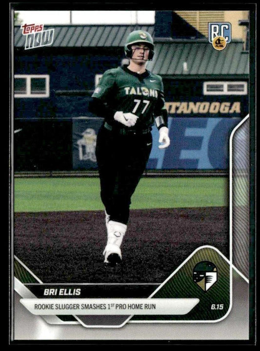 2025 Topps Now AUSL #7 Bri Ellis Rookie Hits 1st Pro Home Run