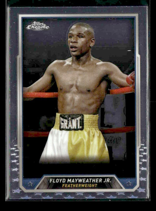 2024 Topps Chrome #33 Floyd Mayweather Jr.