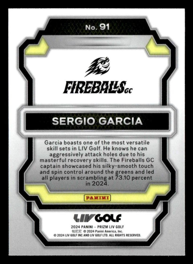 2024 Panini Prizm LIV #91 Sergio Garcia