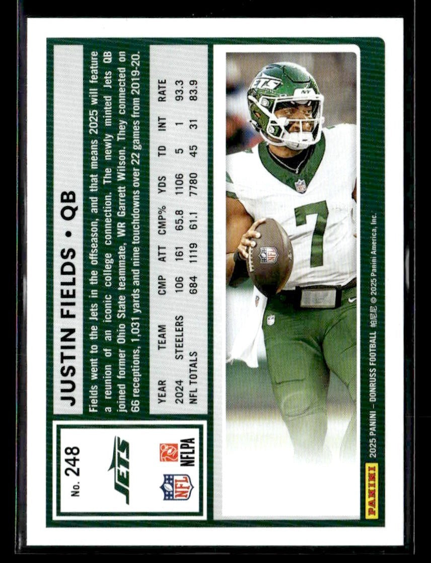 2025 Donruss #248 Justin Fields
