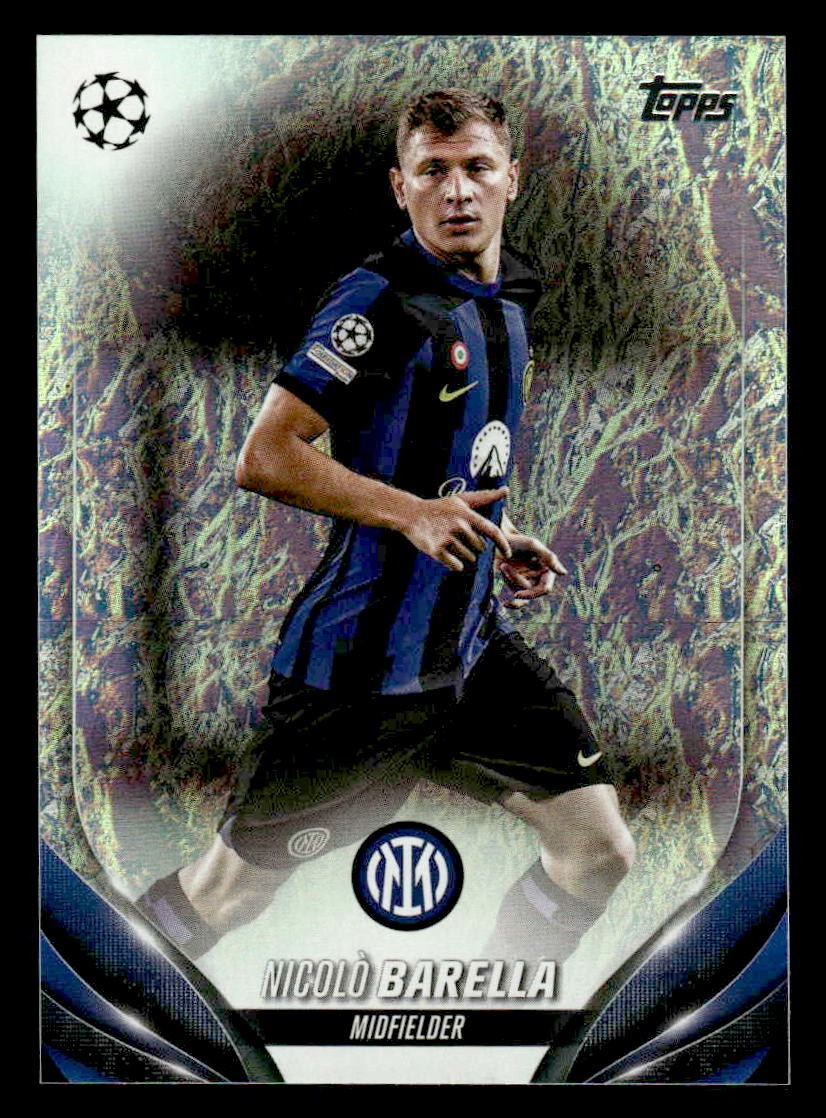 2023-24 Topps Jade Edition UEFA Club Competitions #51 Nicolò Barella