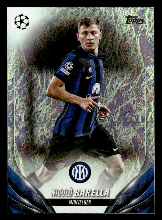 2023-24 Topps Jade Edition UEFA Club Competitions #51 Nicolò Barella