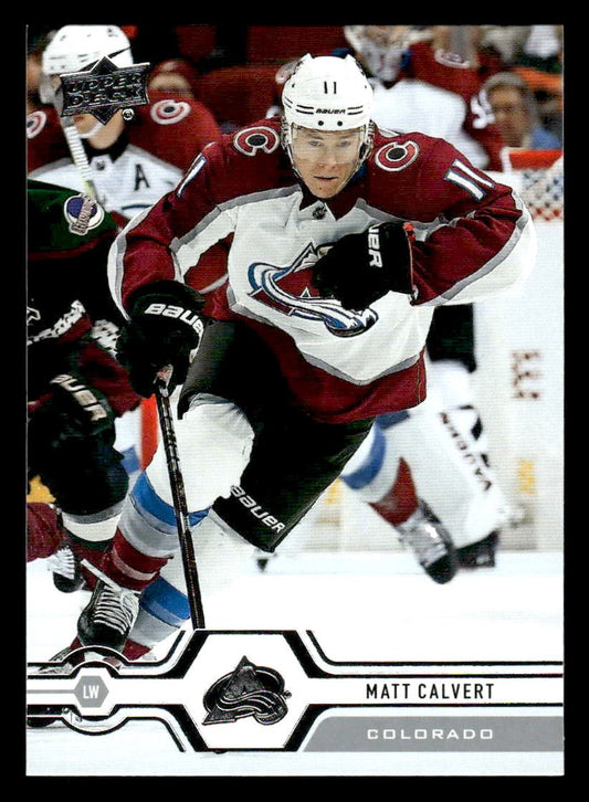 2019-20 Upper Deck #132 Matt Calvert