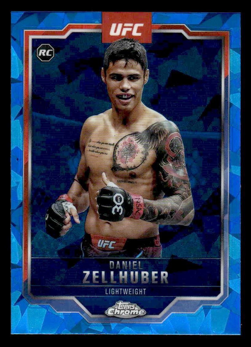 2025 Topps Chrome Sapphire Edition UFC #189 Daniel Zellhuber