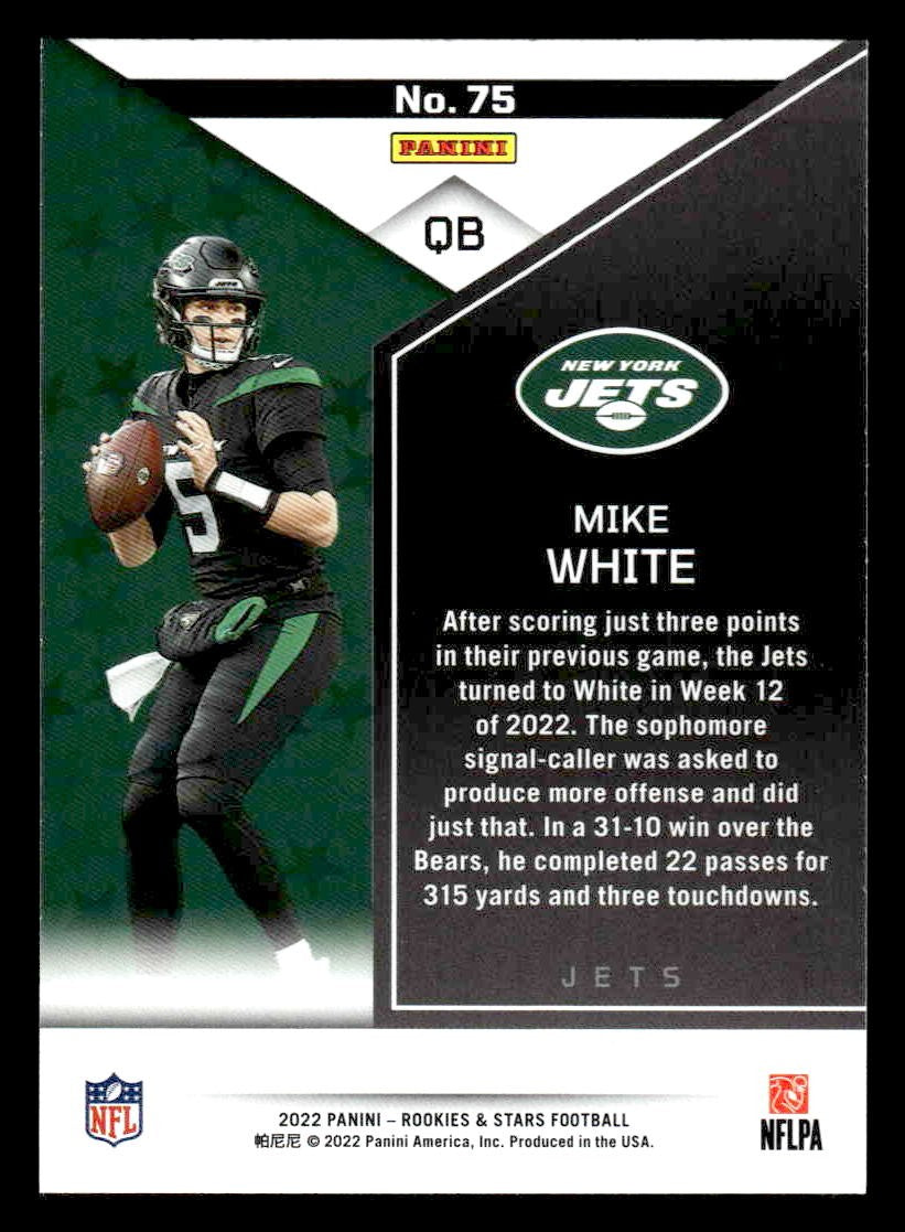 2022 Panini Rookies & Stars #75 Mike White