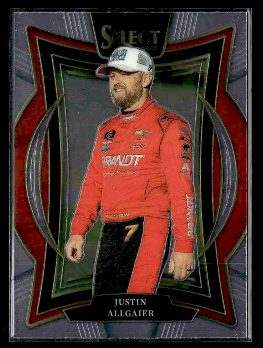 2025 Panini Select #83 Justin Allgaier