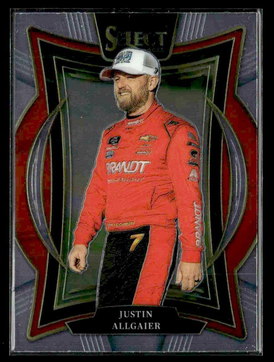 2025 Panini Select #83 Justin Allgaier