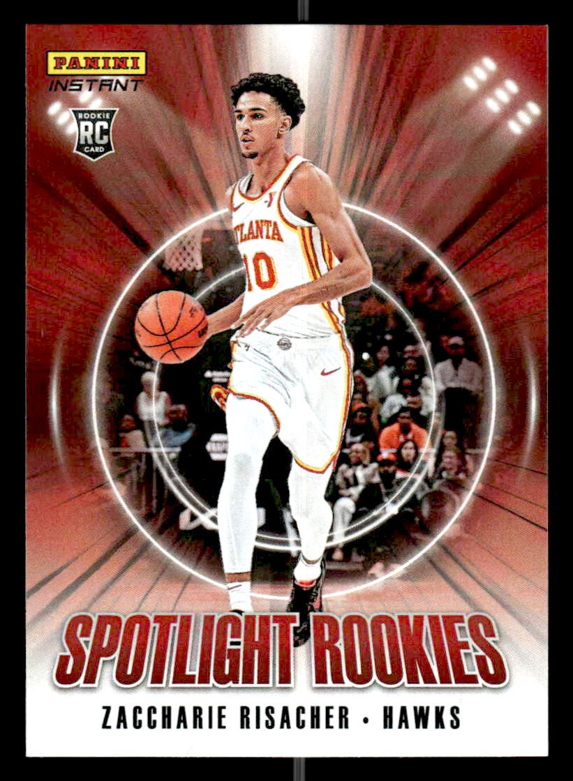 2024-25 Panini Instant NBA Spotlight Rookies #SR.1 Zaccharie Risacher