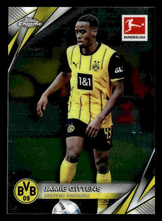 2024-25 Topps Chrome Bundesliga #26 Jamie Gittens