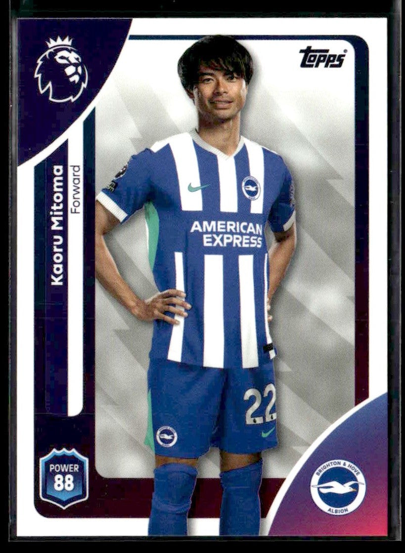 2025-26 Topps Premier League #83 Kaoru Mitoma