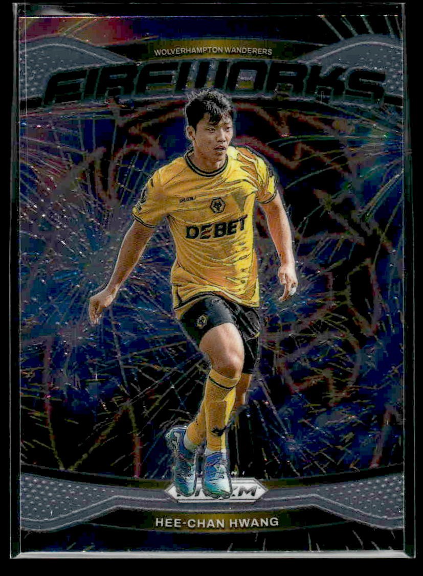 2024-25 Panini Prizm Premier League #14 Hee-chan Hwang Fireworks