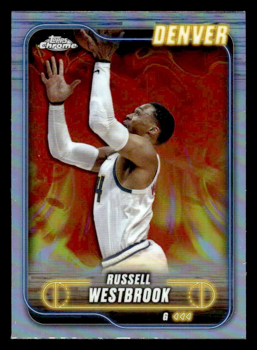 2024-25 Topps Chrome #125 Russell Westbrook Refractor