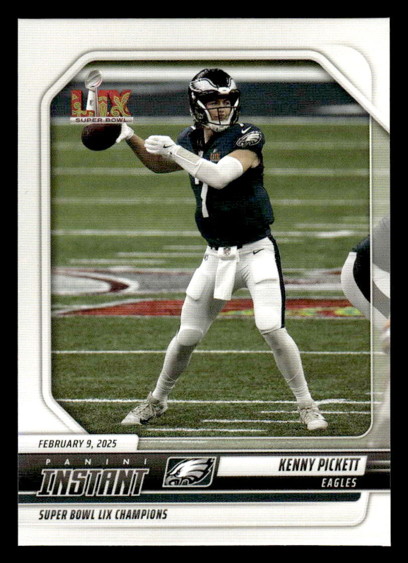 2024 Panini Instant Eagles Super Bowl LIX Champions #31 Kenny Pickett