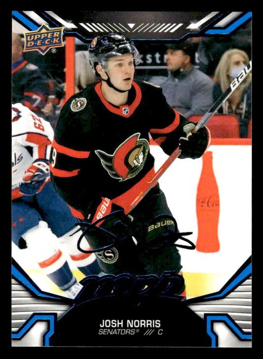2022-23 Upper Deck MVP #127 Josh Norris Blue Script
