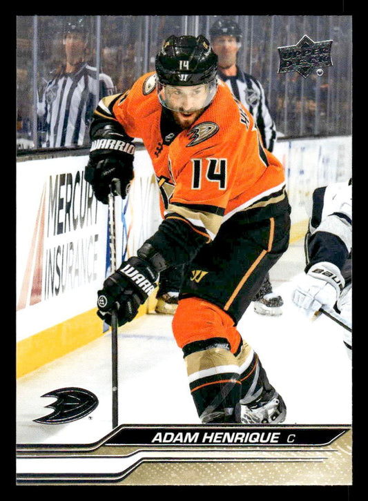 2023-24 Upper Deck #256 Adam Henrique