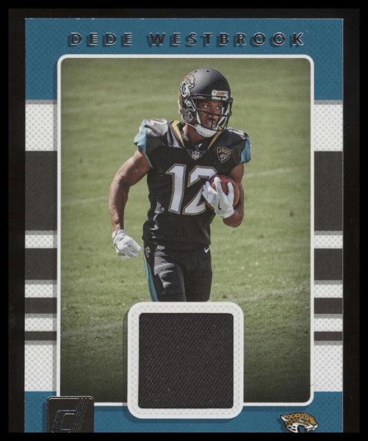 2017 Donruss #30 Dede Westbrook Rookie Threads Green