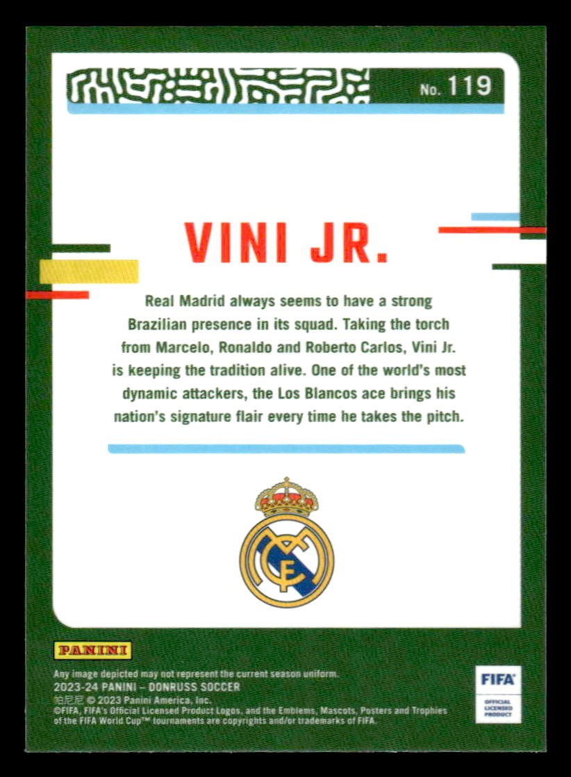 2023-24 Donruss #119 Vini Jr. Optic