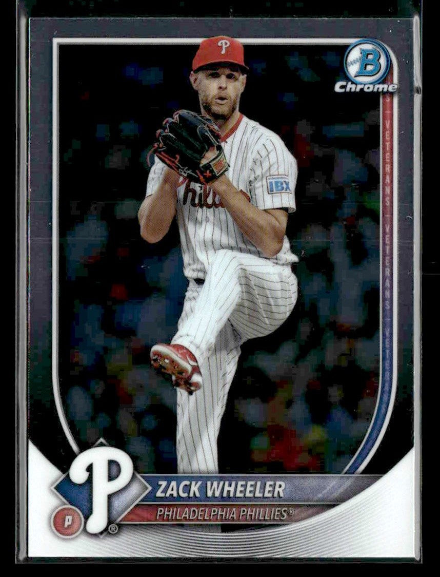 2025 Bowman Chrome #72 Zack Wheeler