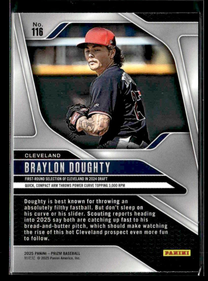 2025 Panini Prizm #116 Braylon Doughty