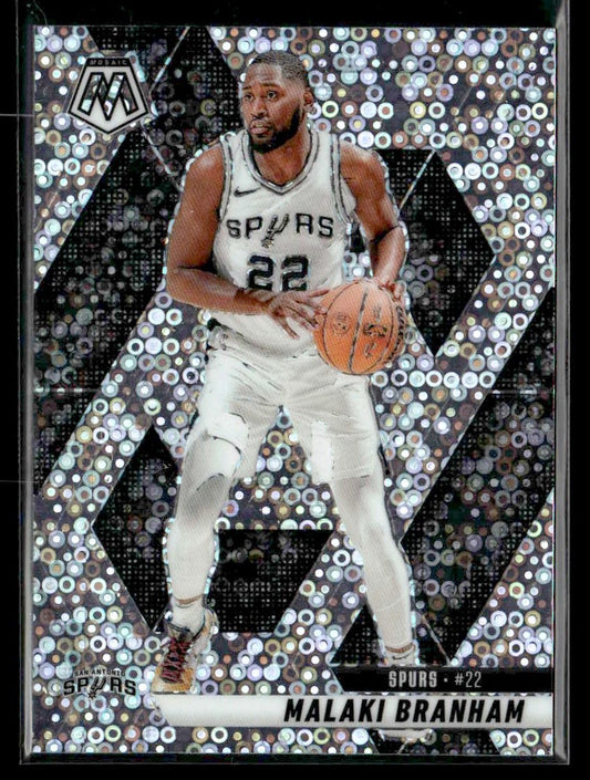 2024-25 Panini Mosaic #95 Malaki Branham Fast Break Silver Mosaic
