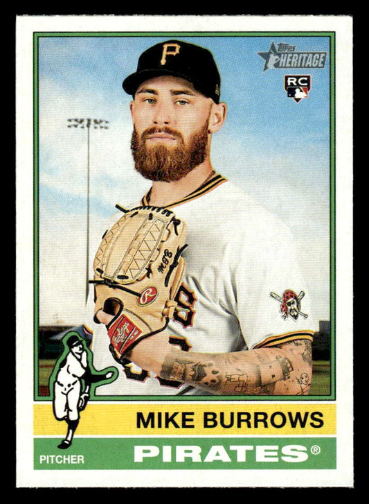 2025 Topps Heritage #328 Mike Burrows