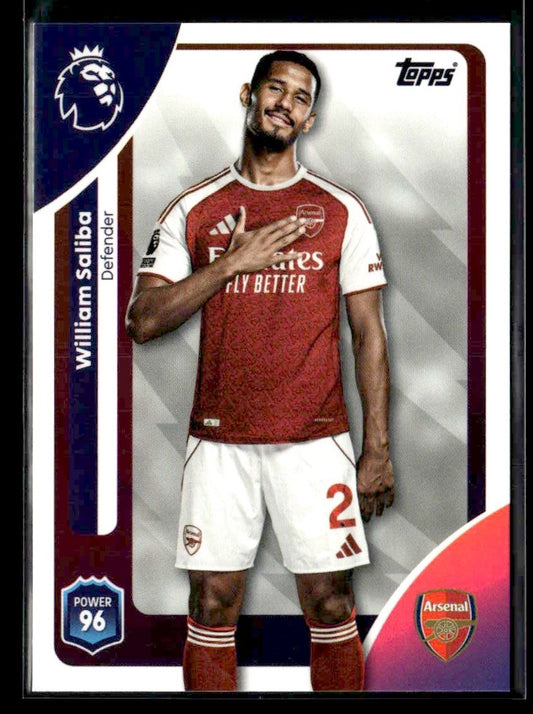 2025-26 Topps Premier League #3 William Saliba