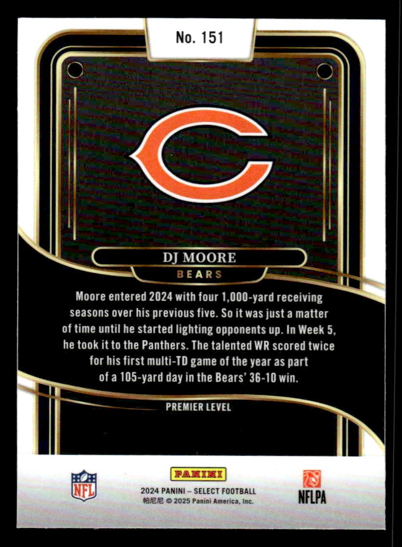 2024 Panini Select #151 DJ Moore