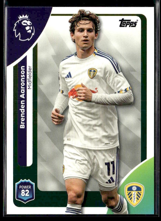 2025-26 Topps Premier League #332 Brenden Aaronson