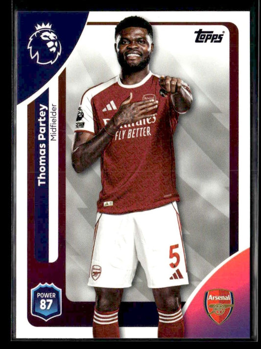 2025-26 Topps Premier League #7 Thomas Partey