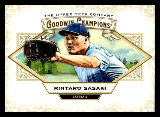 2025 Upper Deck Goodwin Champions #100 Rintaro Sasaki