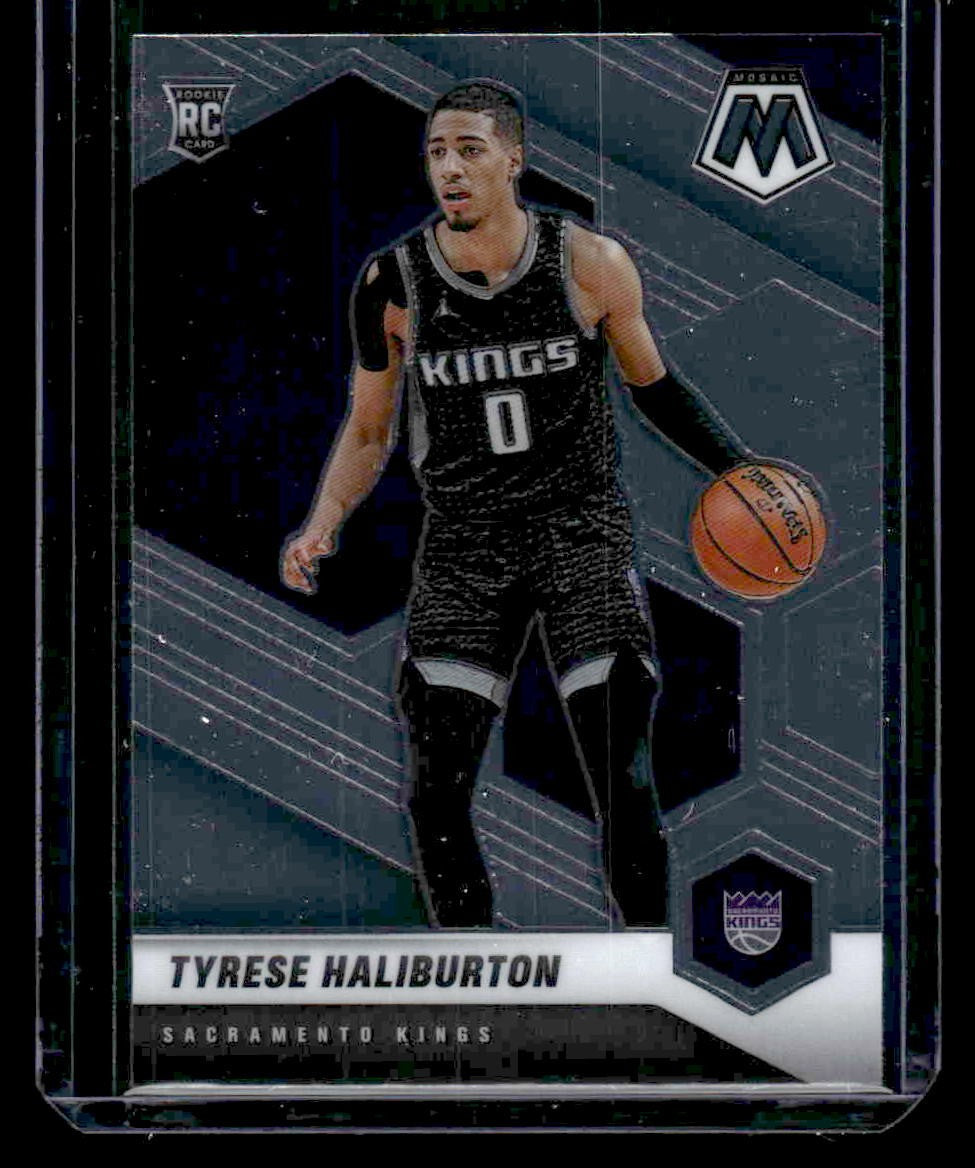 2020-21 Panini Mosaic #204 Tyrese Haliburton