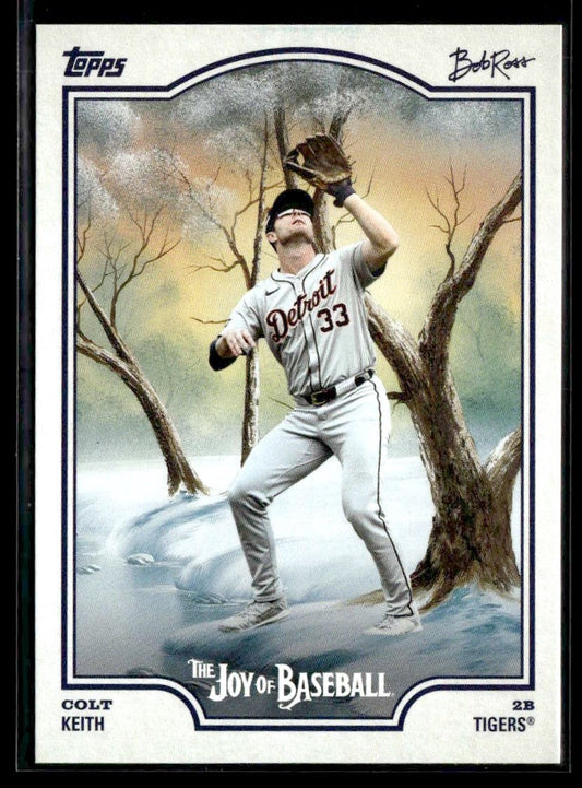 2025 Topps x Bob Ross: The Joy of Baseball #19 Colt Keith