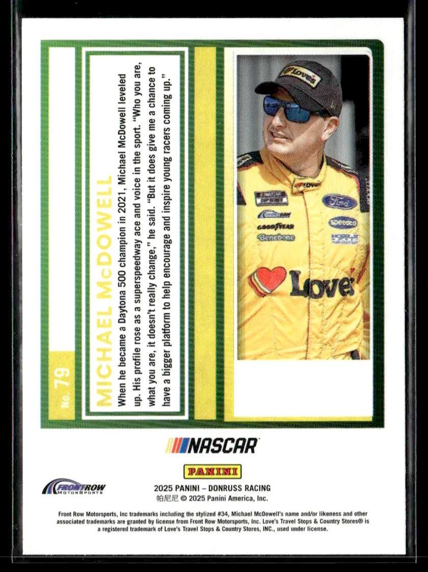 2025 Donruss #79 Michael McDowell