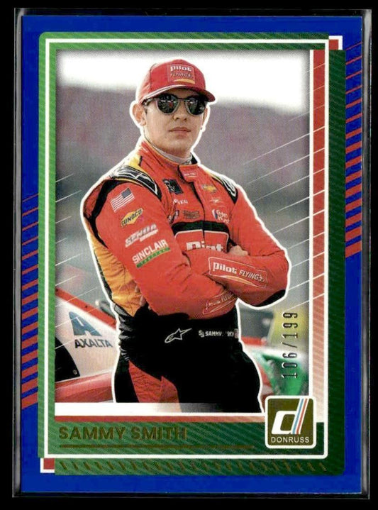 2025 Donruss #41 Sammy Smith Blue #/199