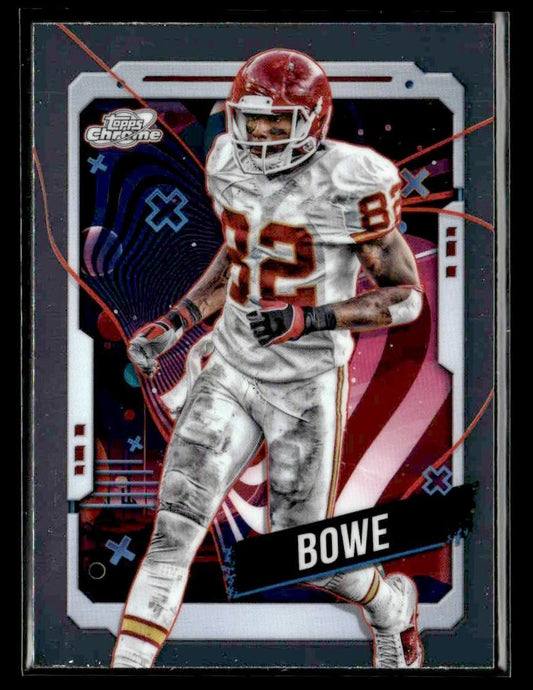 2024 Topps Chrome Cosmic #48 Dwayne Bowe