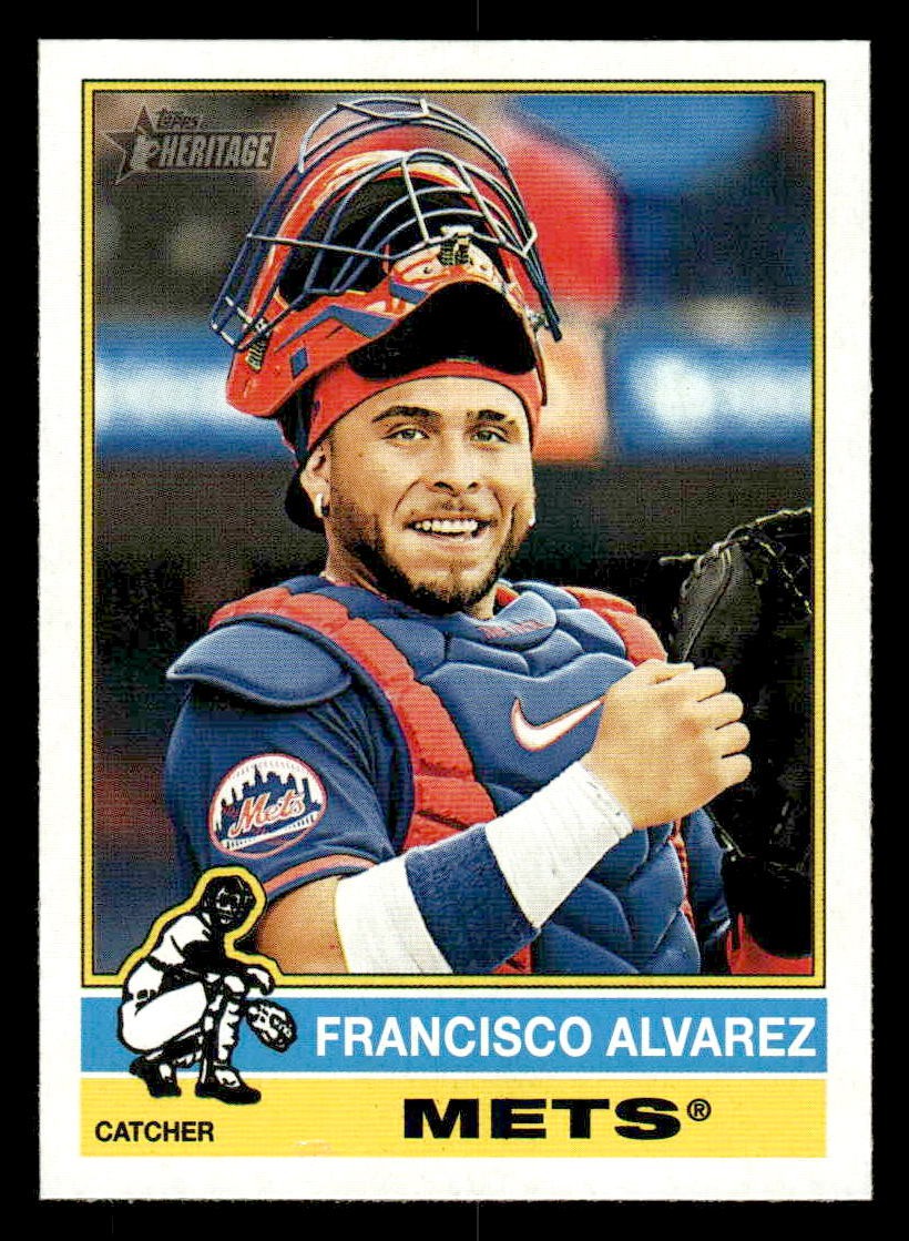 2025 Topps Heritage #178 Francisco Alvarez