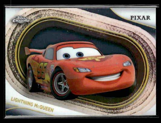 🌟 Lightning McQueen — 2025 Topps Chrome Disney #50 🌟