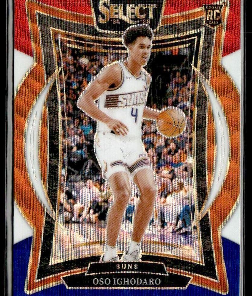 2024-25 Panini Select #75 Oso Ighodaro Tri-Color Prizm