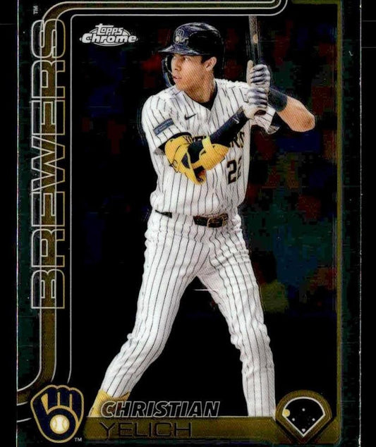 2025 Topps Chrome #89 Christian Yelich
