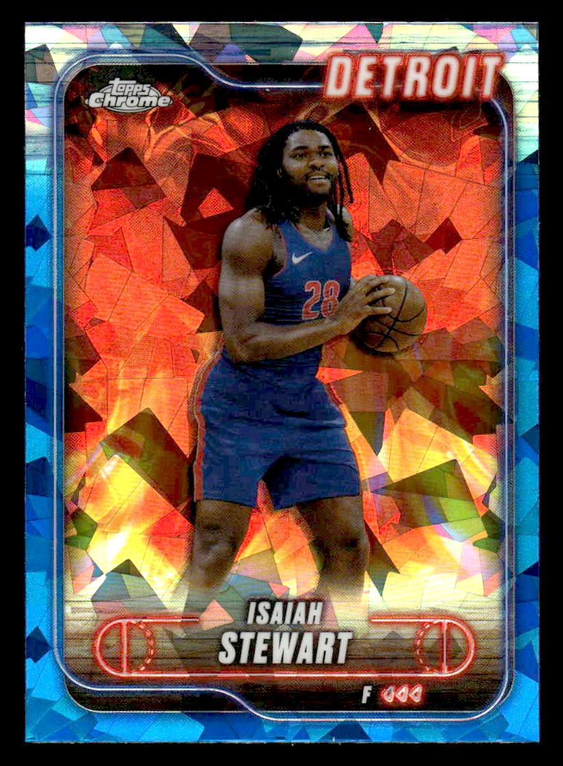 2024-25 Topps Chrome Sapphire #116 Isaiah Stewart