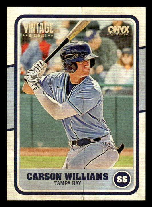 2025 Onyx Vintage #OVCAWI Carson Williams