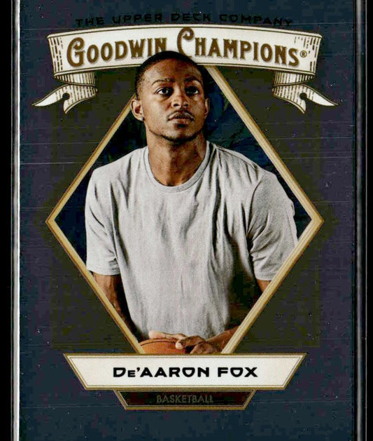 2025 Upper Deck Goodwin Champions #5 De'Aaron Fox Silver Foil