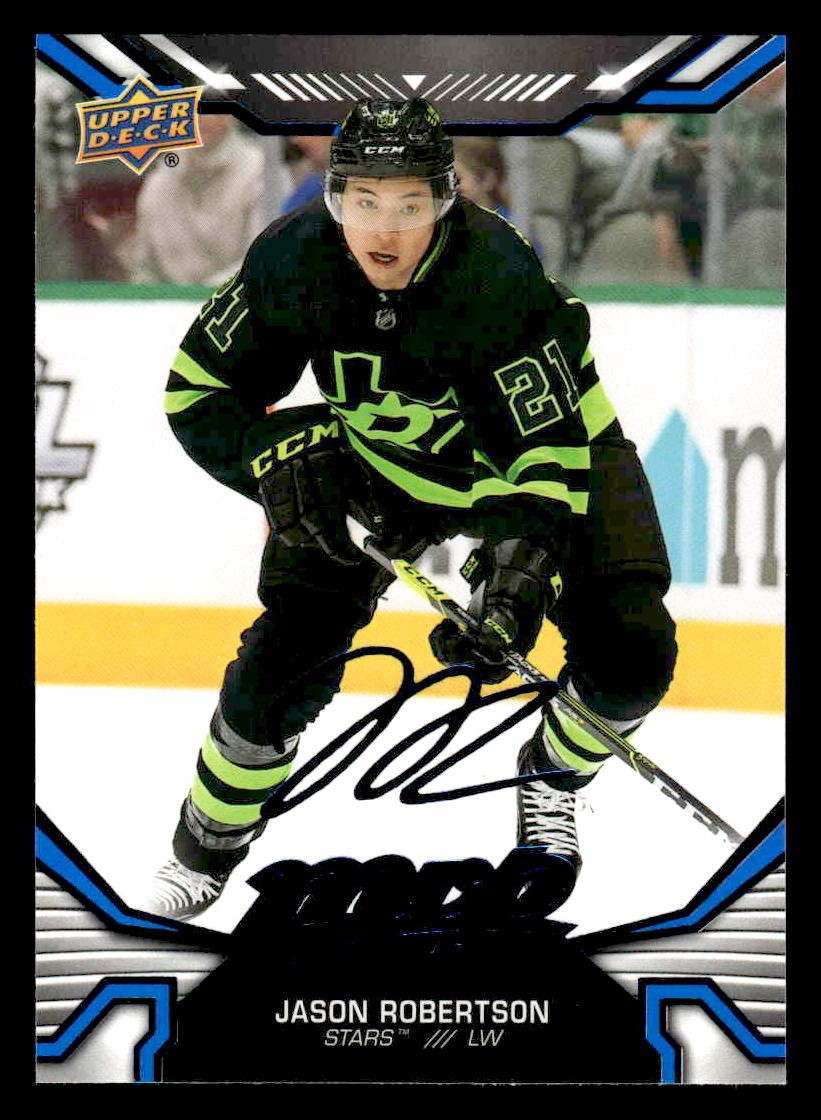 2022-23 Upper Deck MVP #50 Jason Robertson Blue Script
