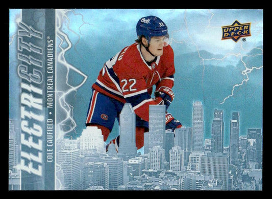 2024-25 Upper Deck #EC-30 Cole Caufield ElectriCity