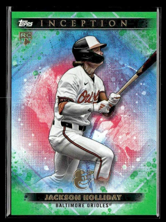 2024 Topps Inception #7 Jackson Holliday Green