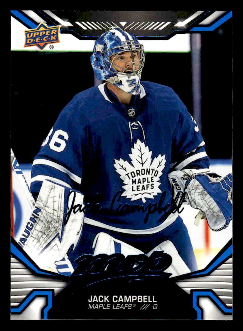 2022-23 Upper Deck MVP #87 Jack Campbell Blue Script