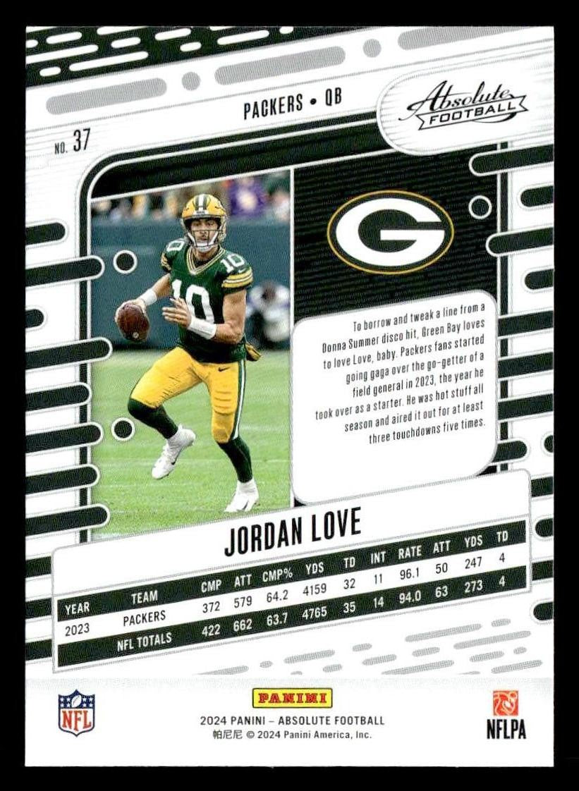 2024 Panini Absolute #37 Jordan Love Retail